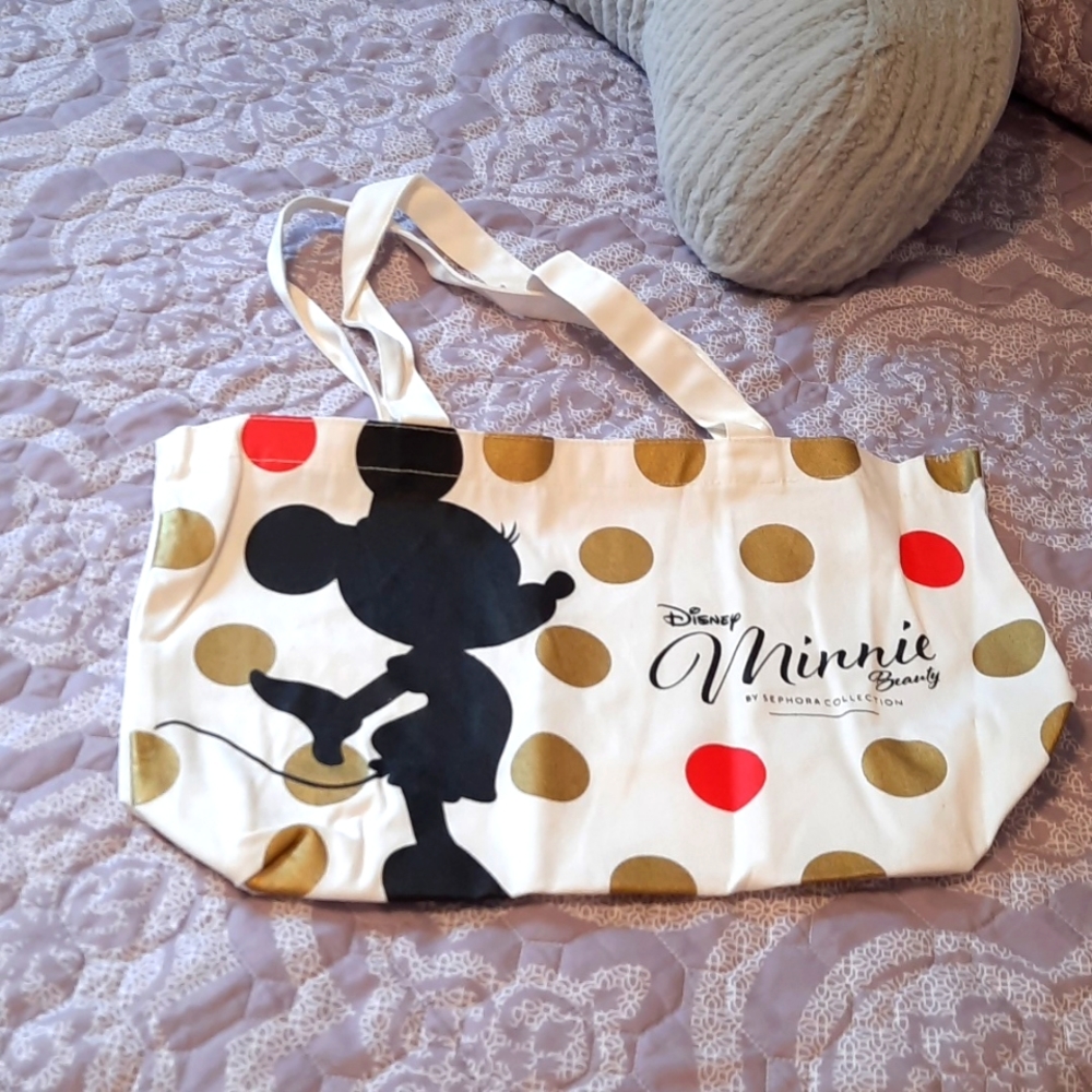 Minnie Mouse canvas tote bag nwot